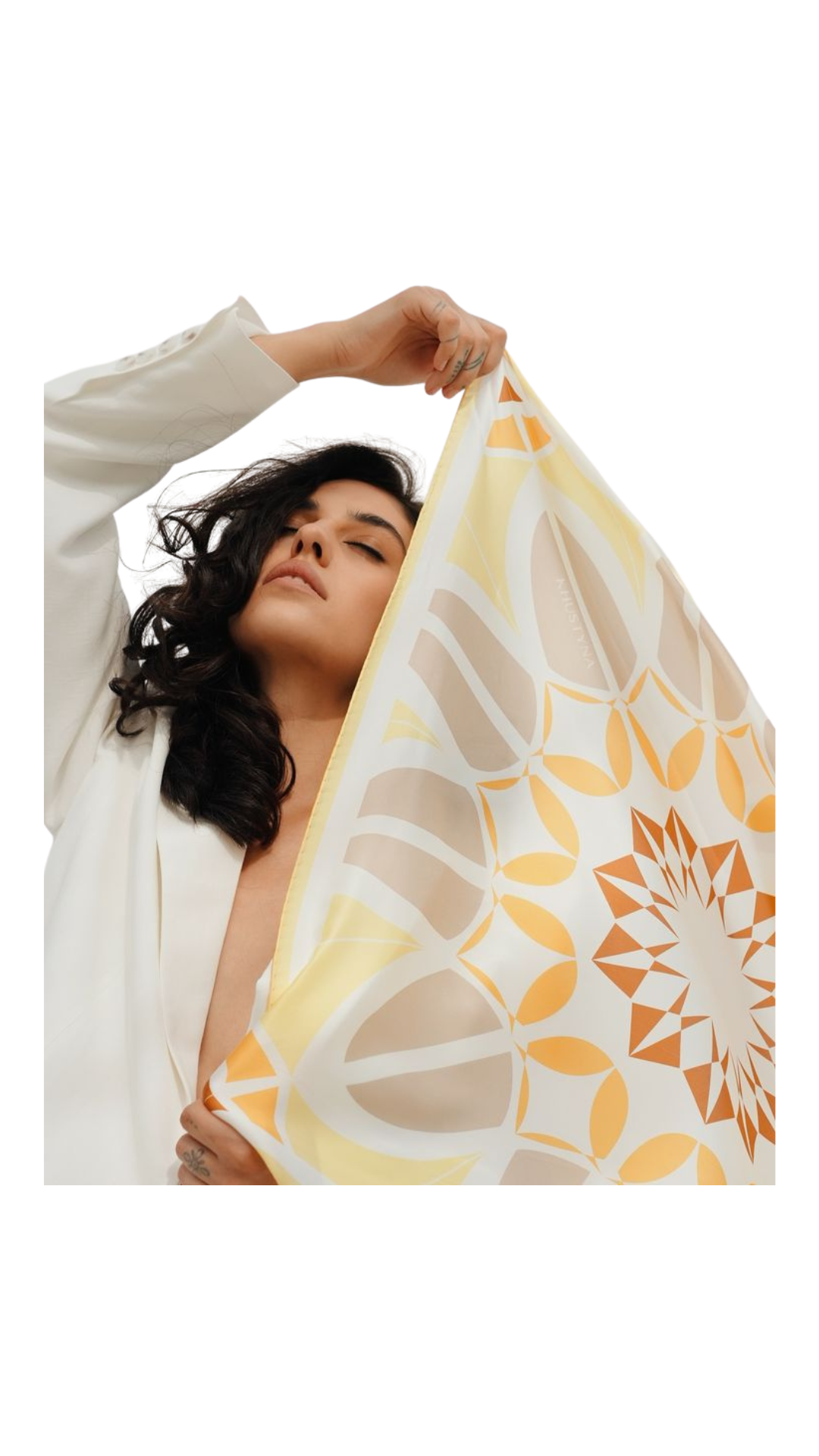 Scarves by HH Textiles — block printed, custom manufactured in Noida, India